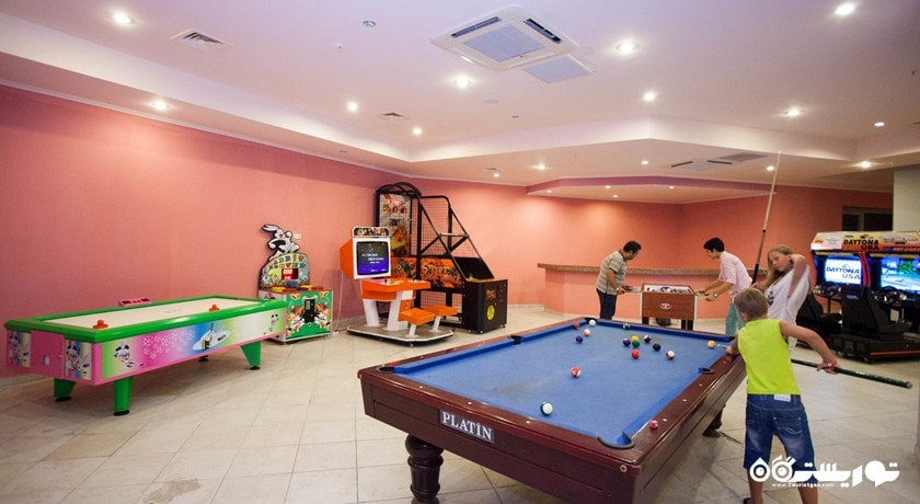 نمایی از اتاق بازی هتل سی لایت ریزورت 